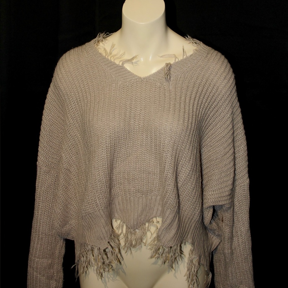 Distressed Sweater